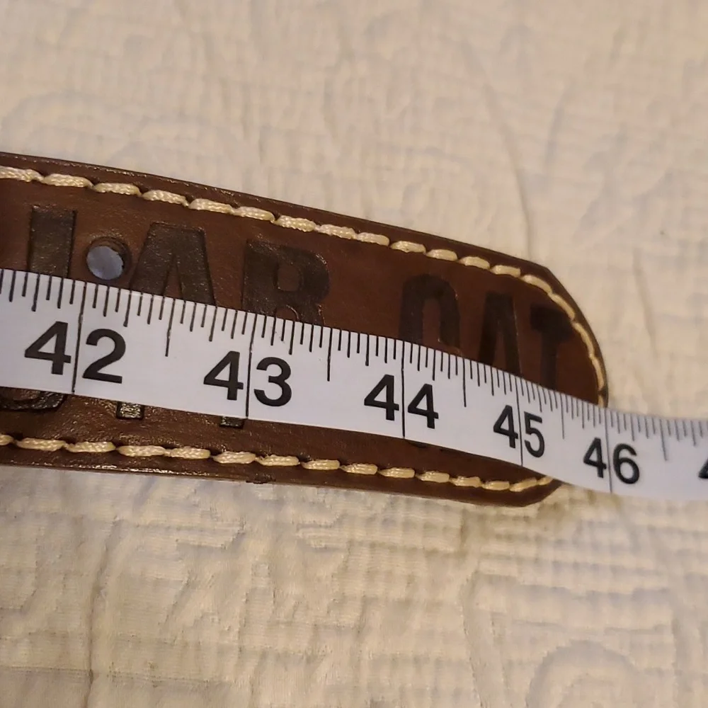 Caterpillar Leather Belt - Picture 7 of 11
